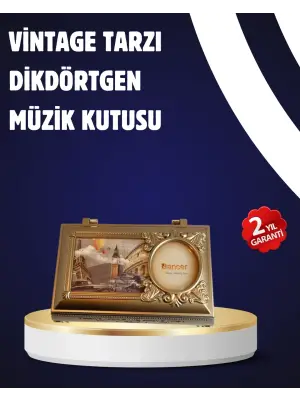 Piyano Tasarım Müzik Kutusu Balerin Figürü Ve Takı Bölmeli