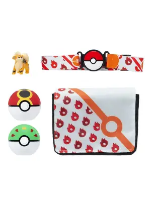 POK PKW0028-A Pokemon Clip N Go Bandolier Büyük Set Asorti