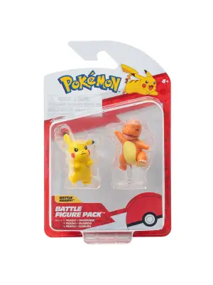 POK PKW0258 Pokemon Battle 2li Figür Seti -Necotoys
