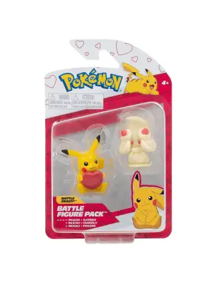 POK PKW2483 Pokemon Battle 2li Figür Noel Seri Asorti