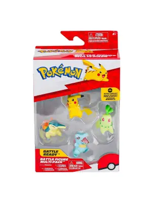 POK PKW2578 Pokemon Battle 4 lü Figür Seti