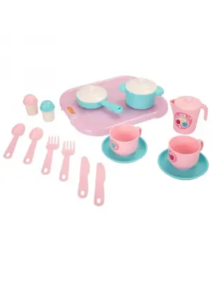 Omarı Elegan Tasarımlı 2 Kişilik Yemek Takımı - 19 Parça Set