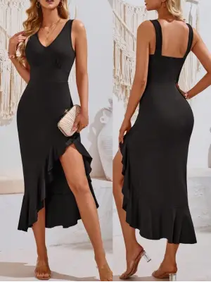 Omarı Zarif Dalgıç Elbise