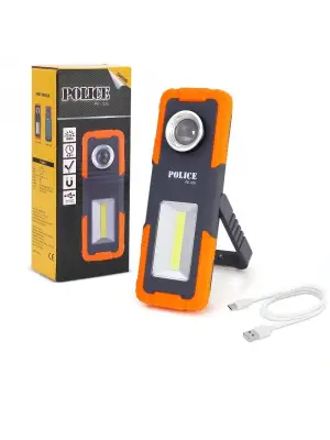 Police Pe-329 Şarjlı Mıknatıslı Tamirci Feneri