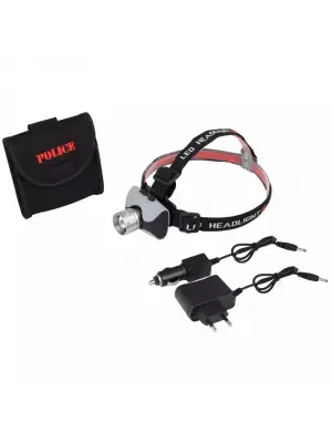 Police Ps-1813 Cree Q5 Led Led Zoomlu Şarjlı Kafa Feneri