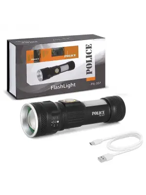 Police Ps-357 Şarjlı Şarjlı El Feneri