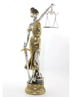 Polyester Adalet Figürü  Model 2