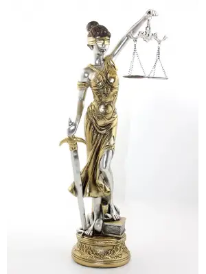 Polyester Adalet Figürü  Model 2