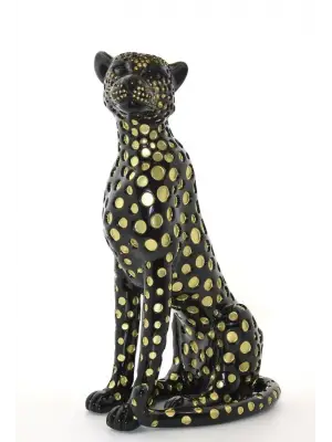 Polyester Jaguar Figürü