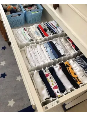 Omarı Çekmece İçi Düzenleyici Akordiyon Organizer - Pratik ve Fonksiyonel