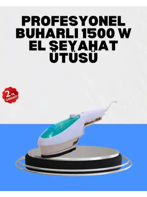Pratik Buharlı Seyahat Ütüsü Kırışıklık Açıcı