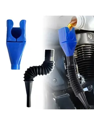 Omarı Katlanabilir Plastik Motor Yağ Hunisi