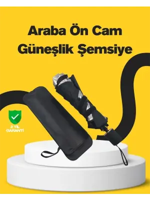Pratik Ön Cam Güneşliği – Geniş Kapsama Alanı, Kolay Saklama