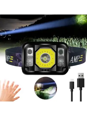 Pratik Sensörlü Sinyalli Kafa Lambası  Wt-024