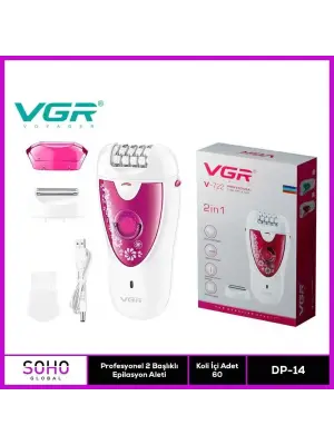 Profesyonel 2 Başlıklı Epilasyon Cihazı