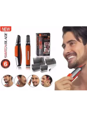 Omarı Profesyonel 6 Parça Pilli Tıraş Makinesi