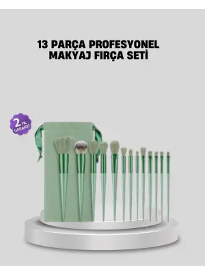 Profesyonel Makyaj Fırça Seti Yumuşak Kıllı Taşınabilir Çantalı