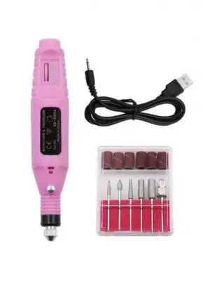 Profesyonel Manikür Pedikür Seti Törpü Makinesi Protez Tırnak Çıkarma