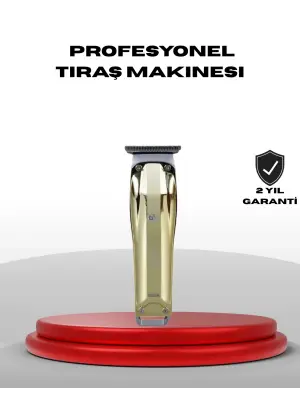 Profesyonel Saç Ve Sakal Kesme Tıraş Makinesi Usb Şarjlı Güçlü Motorlu