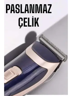 Profesyonel Şarjlı Saç Ve Sakal Traş Makinesi Kolay Kullanım