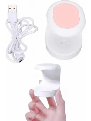 Protez Tırnak Kurutucu Kalıcı Oje Led Oje Kurutucu Uv Işınlı Taşınabilir