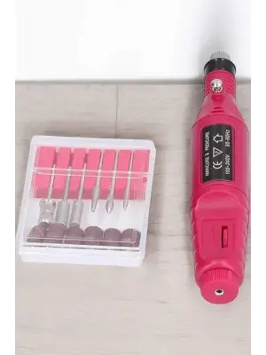 Protez Tırnak Manikür Ve Pedikür Seti Elektrikli