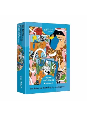 PUZZLE-37423  No Pain No Painting 500 Parça Puzzle