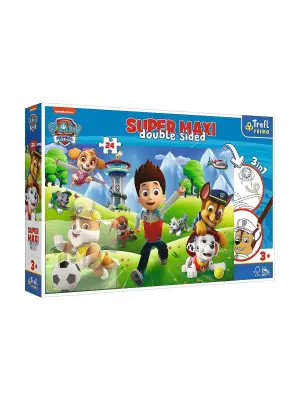 PUZZLE-41001 Super Maxi Paw Patrol 24 Parça Çocuk Puzzle