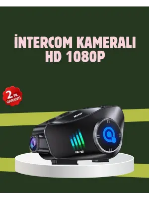 Q28 Full Hd Kameralı Motosiklet Kask Kulaklığı – 45 Saat Müzik, Ipx6 Su Geçirmez