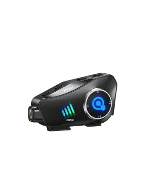 Q28 Motosiklet Kask Bluetooth Kulaklık 1080p Kamera Interkom Kulaklık Su Geçirmez Intercom