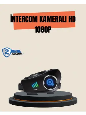 Q28 Motosiklet Kask Bluetooth Kulaklık  Full Hd 1080p Kamera