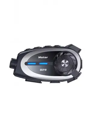 Q29 Motosiklet Kask Bluetooth Kulaklık Eşleşmeli 1080p Kamera Geniş Açı Su Geçirmez Intercom