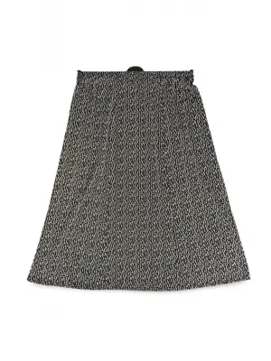 Omarı Full Likralı Pigment Penye Beli Lastikli Namaz Eteği - Uzun Model