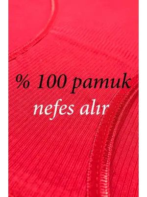 Omarı Yumuşak Pamuklu Kadın Bikini Külot Seti