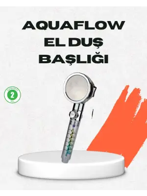 Rahatlatıcı Yağmur Etkili El Duşu – Döner Pervaneli, Dayanıklı Ve Şık Tasarım
