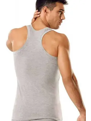 Omarı Tutku Ribana Spor Erkek Gri Atlet Seti