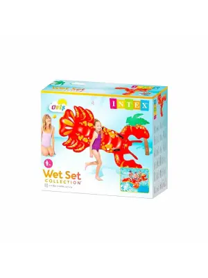 Omarı Büyük Boy 3D Istakoz Binici Oyuncak - Renkli Sahne