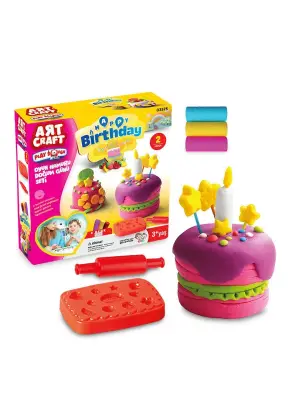 Omarı Eğlenceli Doğum Günü Oyun Hamuru