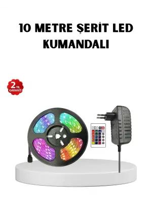 Renkli Smart Led Şerit – Suya Dayanıklı, Esnek, Enerji Tasarruflu