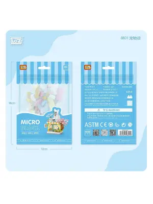 Omarı Renkli Yapı Blokları Seti