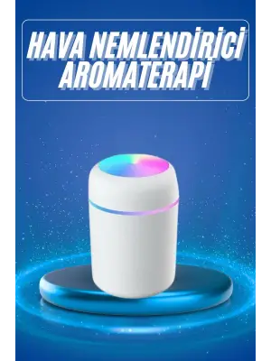 Rgb Işıklı Ulrasonik Ledli Hava Nemlendirici Buhar Makinesi Buhardanlık