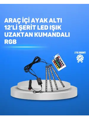 Rgb Led Şerit Aydınlatma – Kolay Kurulumlu