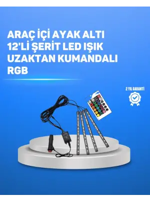 Rgb Led Şerit Aydınlatma – Kolay Kurulumlu