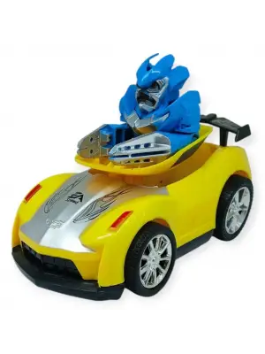 Robota dönüşen Araba - X-16 - Sarı