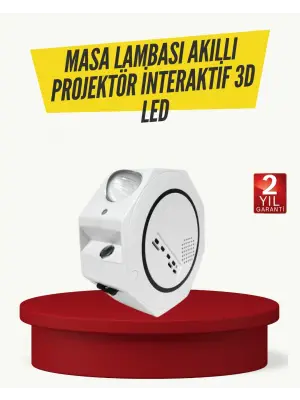 Romantik Atmosfer İçin Yıldızlı Gökyüzü Led Projektör