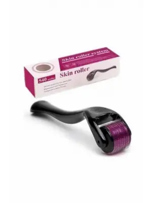 Saç Çıkarma Tarağı Dermaroller 540 Iğneli Roller 1 Mm Iğne Cilt Yüz Yenileme Bakım Seti