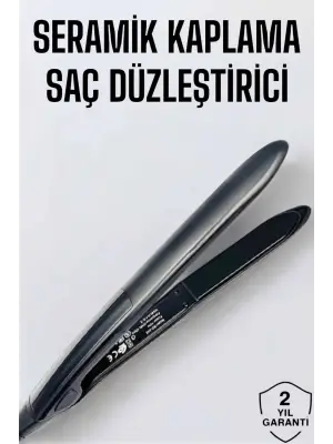 Saç Düzleştirici Led Ekranlı Isı Ayarlı Seramik Kaplama Profesyonel