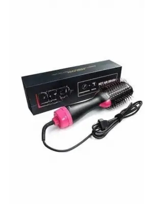 Saç Kurutma Makinesi Saç Düzleştirici Fön Tarak Isı Ayarlı Sıkı Dişli