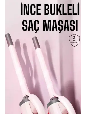 Saç Maşası 10mm İnce Bukle Taşınabilir Saç Kıvırma Çubuğu