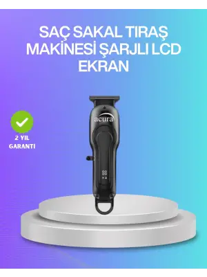 Saç Sakal Ve Vücut İçin Çok Amaçlı Kablosuz Tıraş Makinesi